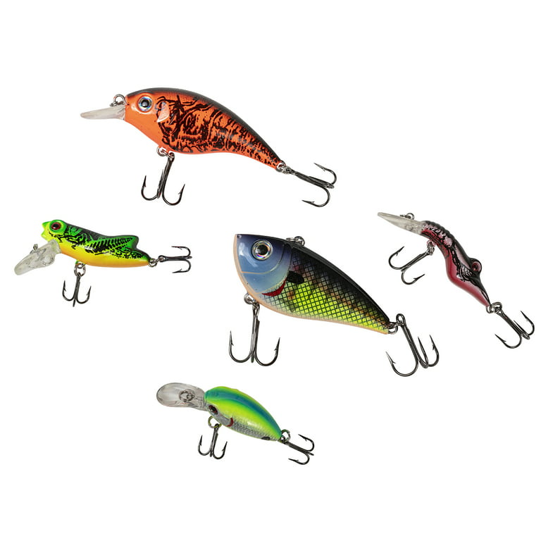Fishing with the Ozark Trail 5 Lure Set 