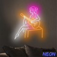 thumbnail image 4 of Handmadetneonsign Girl Playing Guitar Neon Sign, Guitar Music Led Light, Musical Wall Art Decor 94302, 4 of 5