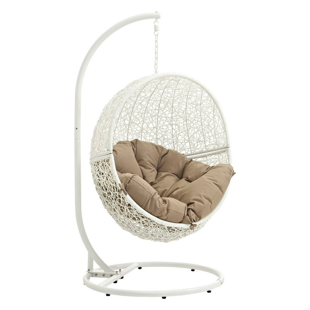Modway Hide Outdoor Patio Swing Chair, Multiple Colors Available