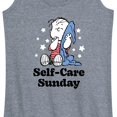 thumbnail image 3 of Peanuts - Self Care Sunday - Women's Racerback Tank Top, 3 of 6