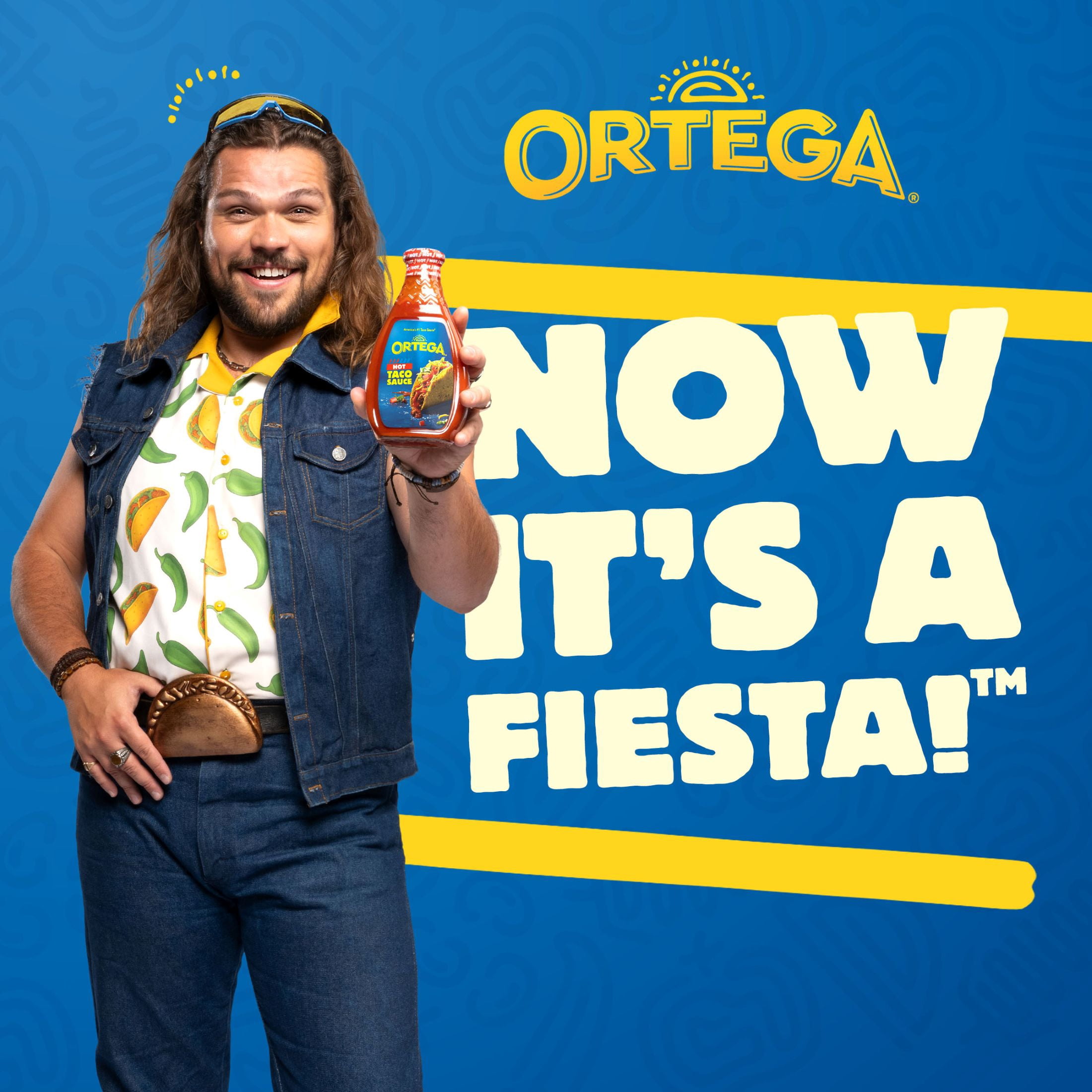 (12 pack) Ortega Original Thick and Smooth Mild Taco and Enchilada Chili Sauce, Kosher, 8 oz