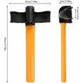 thumbnail image 5 of 1pc Yellow Car and Van Steering Wheel Lock, Universal Super Powerful Steering Wheel Lock, Anti-Theft Locking Device, Anti-Theft Arm, Car Steering Wheel Lock, 5 of 5