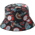 thumbnail image 4 of CoCopeaunts Summer Cotton Bucket Hat Women Men Bob Outdoor Hip Hop Caps Reversible Foldable Fisherman Hat Casual Travel Gorros Panama, 4 of 8