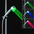 LKHLAO Glow Shower Bathroom Home Water Changing 7Color Head Automatic Bathroom LED Bathroom