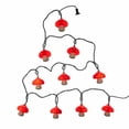 thumbnail image 6 of Kurt Adler 12-Foot UL 10-Light Mushroom Light Set with Green Wire, 6 of 7