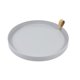 thumbnail image 1 of FLhrweasw Bandeja Almacenamiento Cuero PU Duradera Caja Almacenamiento Plegable Con Placa para Llaves (gris), 1 of 8