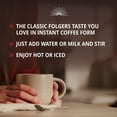 thumbnail image 5 of Folgers Instant Coffee Crystals, Classic Roast, 16 ounce, 5 of 7