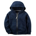 thumbnail image 2 of Carter's Boys Fleece Hoodie and Pants 2-Piece Set 18M, Navy, 2 of 3