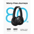 thumbnail image 5 of Soundcore Q30 Hybrid Active Noise Cancelling Headphones, 50H Playtime, Hi-Res Audio, Custom EQ, Bluetooth Multipoint, 5 of 10