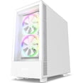 thumbnail image 3 of Gabinete Gamer NZXT H5 Elite ATX Media Torre 3 Fan Cristal Templado USB-C RGB Blanco, 3 of 6