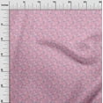thumbnail image 3 of oneOone Cotton Silk Light Pink Fabric Floral Fabric For Sewing Printed Craft Fabric By The Yard 42 Inch Wide, 3 of 4
