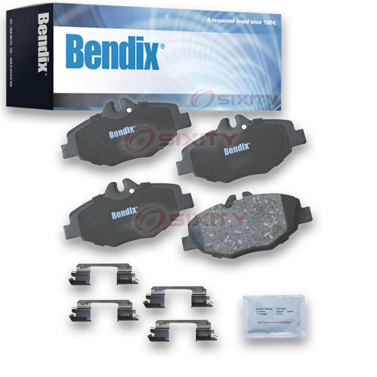 Bendix Brakes Disc Brake Pad Set Fits select: 2006 MERCEDES-BENZ E 350 WAGON, 2003-2004 MERCEDES-BENZ E 320