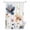 White, variant on Shower Curtains for Bathroom-72"x72",Watercolor Blue Yellow Floral Dragonfly Waterproof Bath Curtain Grommet Shower Curtain Set with Hooks