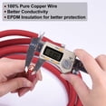 thumbnail image 3 of Cable de soldadura Shirbly Cable de batería calibre 2 de 6 m rojo + 6 m negro, 3 of 6