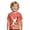 Red, variant on HNMKIU Easter Holiday Graphic Tees For Boys Soft Casual Short Sleeve Colorful Kids Tops Red,4-5 Years