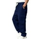 thumbnail image 1 of Ceisia Men's Multi Pocket Work Pants, Solid Color Loose Straight Leg for Gift Casual & Work Wear, 1 of 5