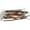 dark brown, variant on Set of 10 Elastic Hair Hooks Ponytail Holder Double Hook Hair Bands Headband Women Hairband Elegant Hairs Accessories