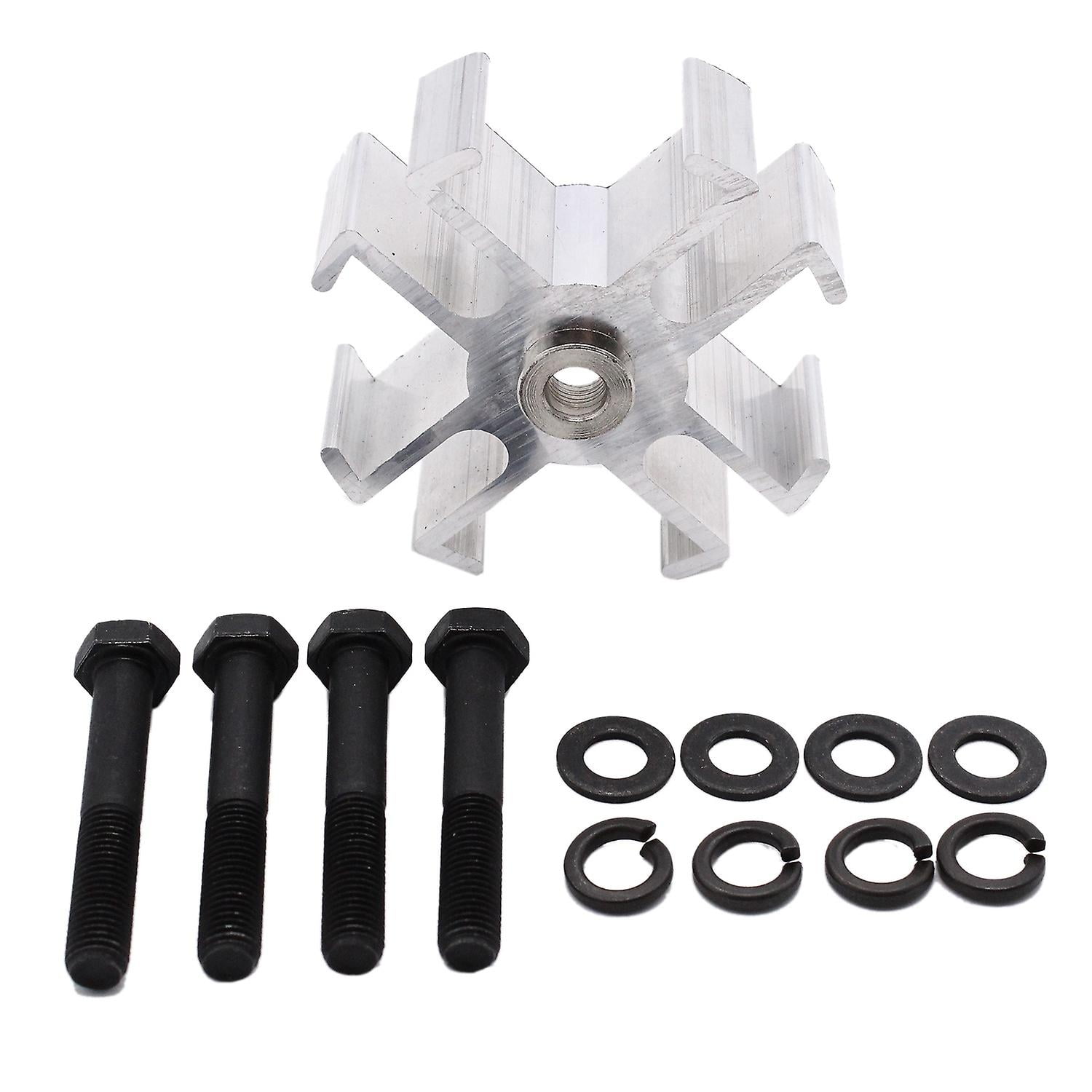 1in Aluminum Radiator Fan Spacer Kit 1210 Replacement