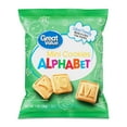 thumbnail image 3 of Great Value Mini Alphabet Cookies, 1 oz, 30 Snack Packs, 3 of 8