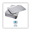thumbnail image 2 of Boardwalk Aluminum Steam Table Pan Lids, Fits Full-Size Deep Pan, 380 Gauge, 0.63" Deep, 12.88 x 20.81, 50/Carton, 2 of 6