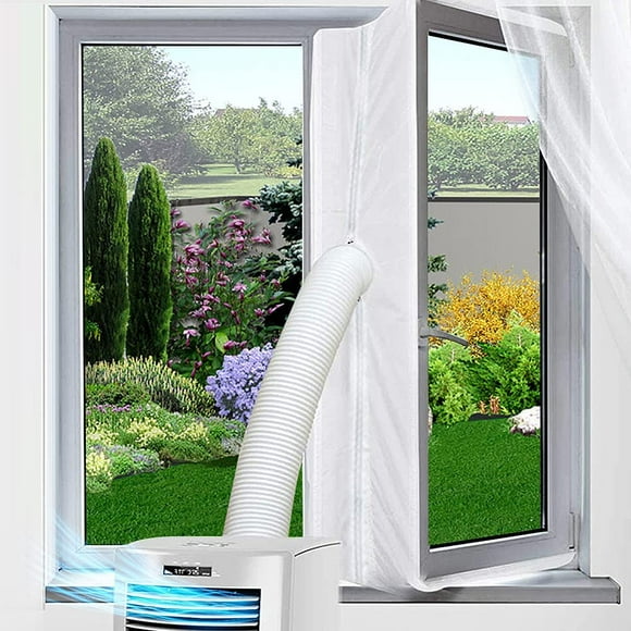 SICED 400CM Mobile Air Conditioner Window Seal, Mobile Air Conditioner Door Seal, Mobile Air Conditioning Caulking Fabrics, Mobile Air Conditioner Accessory for Portable Air Conditioner