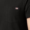 thumbnail image 4 of Dickies Women's Heavyweight Short Sleeve Pocket T-Shirt, Black, 3XL, 4 of 5