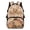 Brown Capybara, variant on Blue Axolotl Girls Backpack Kids School Bag Polyester Bookbag with Laptop Compartment Front Pockets Back to School Gifts for Elementary Students