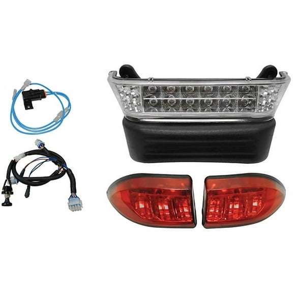 RHOX Golf Cart Club Car Precedent SS LED Light Bar Kit (Fits: 04-08.5)