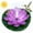 Purple, variant on Solar Fountain, Solar Power Pump Water Lily Bird Bath Fountain with 6 Different Water Style Sprayers,Artificial Floating Lotus Flowers Pumps for Fish Pond Garden Patio Aquarium and Outdoor Pool Decor
