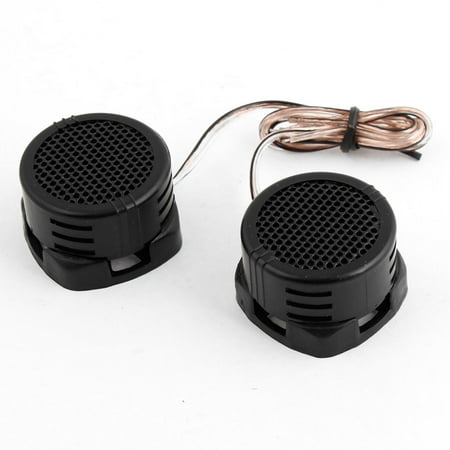 500 Watt Dome Tweeter Speaker Car Stereo Kit Black 2.8V 2