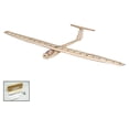 thumbnail image 3 of Alas de baile Afición F1501 Balsa RC Avión Planeador 1550mm Envergadura Aviones DIY KIT Tomshoo  Avión RC, 3 of 7