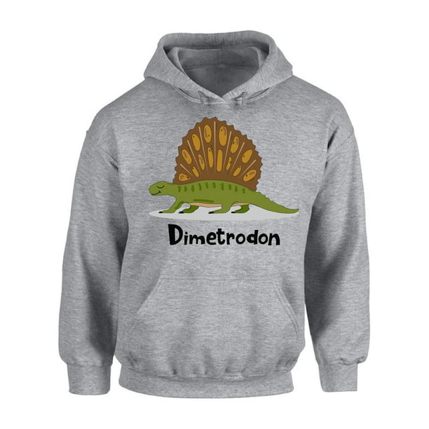 Awkward Styles - Awkward Styles Dimetrodon Dinosaur Hooded Sweatshirt Dinosaur Hoodie Unisex