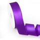 thumbnail image 1 of Quhora Cinta de satén de poliéster blanco de una cara de 1-1/2 pulgadas x 100 yardas, cinta de satén para envolver regalos, manualidades, bodas, fiestas, lazos de bricolaje, decoración de ramo, costur, 1 of 4