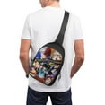 thumbnail image 4 of My Hero Academia Sling Bag Foldable Crossbody Bag Unisex Versatile Shoulder Bag Chest Pack Zipper for Gym Travel, 4 of 5
