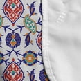 thumbnail image 4 of Traditional Microwave Oven Cover, Classic Ottoman Moroccan Old Fashioned Turkish Mosaic Tiles Ceramic Art, Water Resistant Organizer with Pockets for Kitchen, 36" x 12", Multicolor, by Ambesonne, 4 of 4