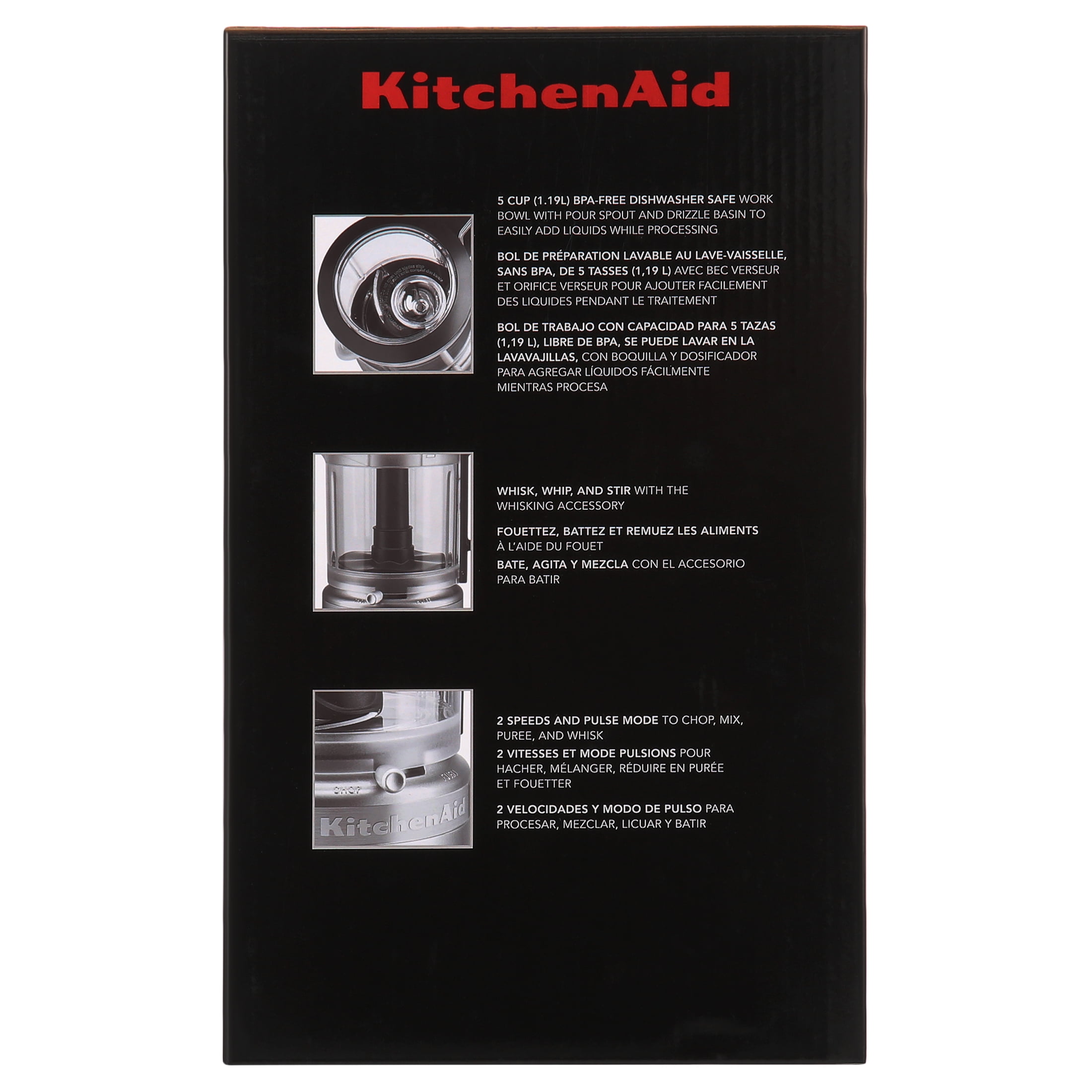 KitchenAid 5 Cup Food Chopper, Empire Red, KFC0516