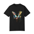 thumbnail image 2 of NAMTYQX Women's T-Shirts Short Sleeve Oversize Soft Basic Bedruckt Print Crew Neck Light Loose Fit Women's Summer Tops Black Size XL, 2 of 4