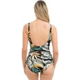 thumbnail image 3 of Fantasie Bamboo Grove Underwire V-Neck Swimsuit with Adjustable Leg FS501630, 3 of 4