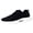 Black, variant on XEDZYT Sneakers for Men Breathable Comfortable Soft Sole Workout Casual Gym Jogging Shoes Size 8