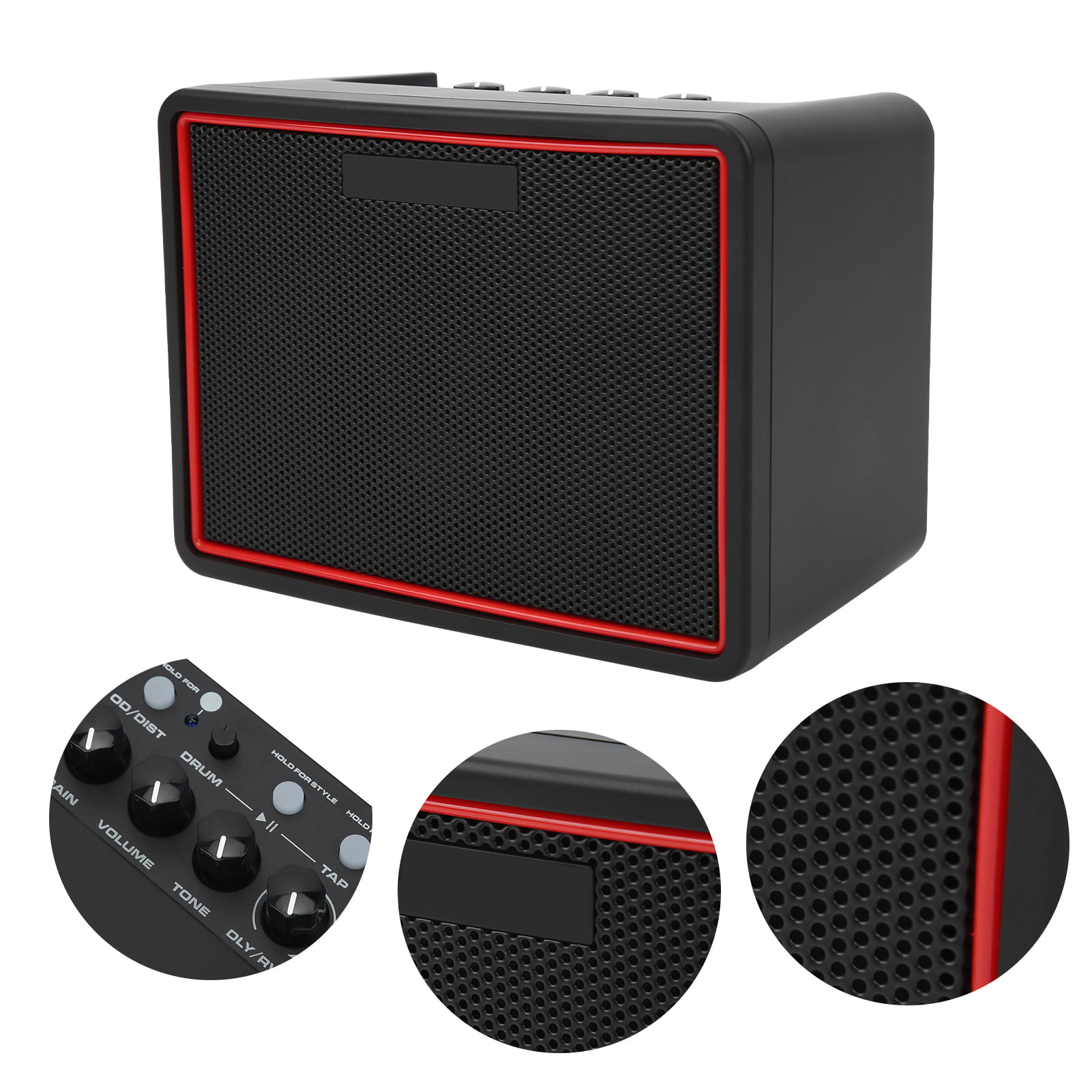 NUX Electric Guitar Amplifier 3W 110‑240V Mini Portable Bluetooth Speaker MIGHTY LITE BT 4.2 Version Bluetooth Suitable for Indoor and Outdoor Use US Plug 