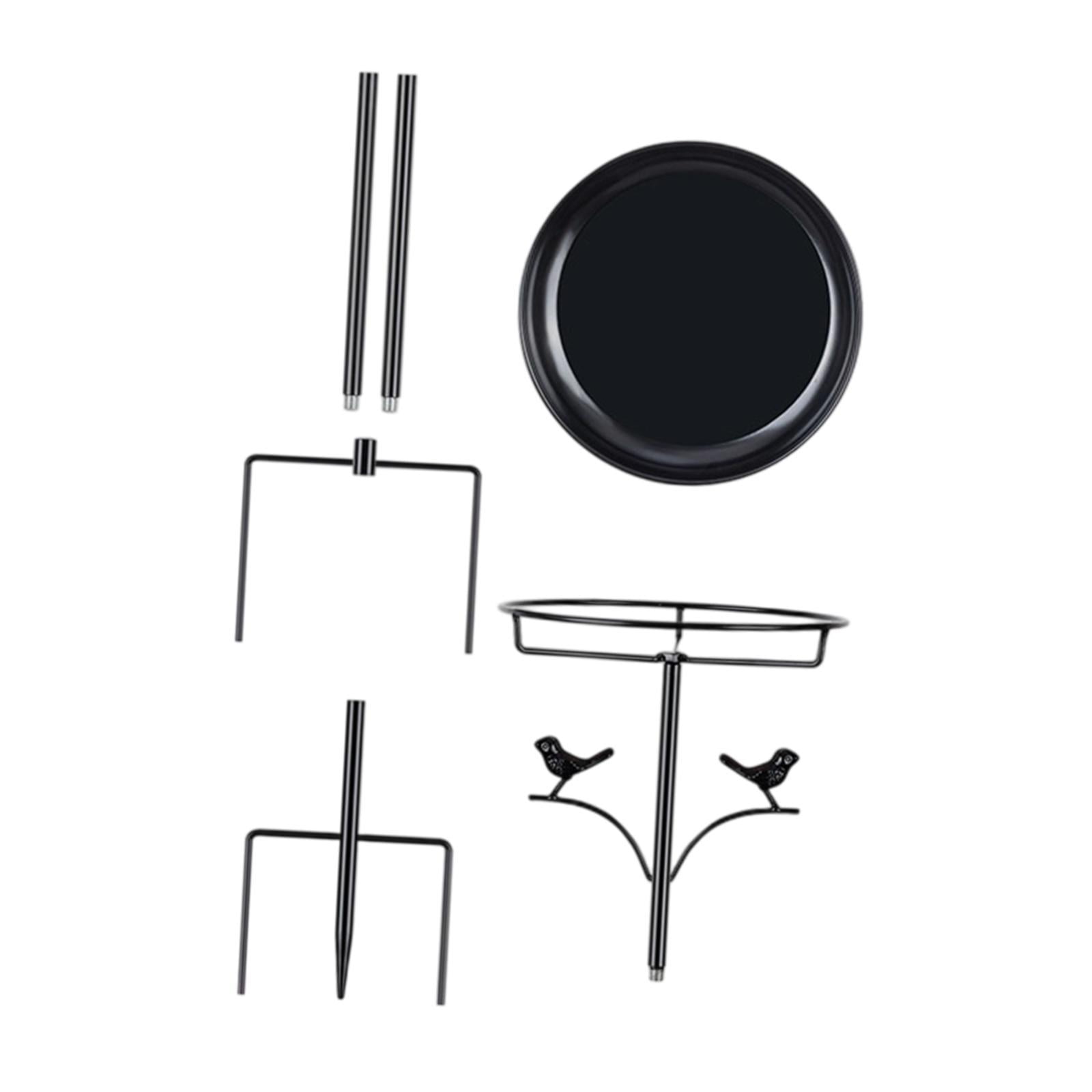 YWMJZEU Bird Bath Bird Feeder Large Capacity 48 inch Height Decoration Easy Installation