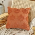 thumbnail image 2 of Maple Leaf Fall Orange Throw Pillow Covers 16x16 Inch, Set of 2 Autumn Harvest Holiday Pillows Covers for Couch Sofa Home Thanksgiving Decorations Farmhouse Cushion Covers, Red, 16x16inch, 2 of 6