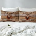 Deer Hunting Twin Bedding Sets for Boys,Hunter Shotgun Comforter Cover