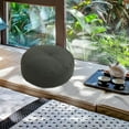 thumbnail image 3 of LOVIVER Round Floor Cushion, Floor Cushion, Decorative Meditation Floor Cushion, Seat Cushion for Adults, Children, Balcony, Living Room Deep Gray, 3 of 7