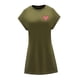 thumbnail image 3 of Vestido de verano para mujer, cómodo y moderno, con cuello redondo, para desplazamientos y vacaciones L, 3 of 7