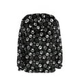 thumbnail image 6 of DISNIMO Paw Print Hoodies for Boys Soft Black Hoodie for Kids Boys Hoodie Sweatshirt for Kids Sweatshirts Boys 6-7 Clothes Hoodies Girls Graphic Streetwear Sweatshirt Girls Casual Hoodie, 6 of 7