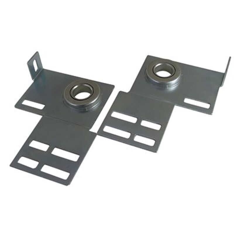 Garage Door End Bearing Plates Brackets One Pair (L&R) Residential