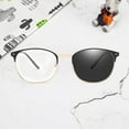 thumbnail image 3 of NIBOLOG 1 Pair Anti-blue Light Anti Eyestrain Change Color Anti-radiation Clear Glasses Eye Protection, 3 of 8