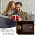 thumbnail image 6 of Gift Sets for Men Birthday Gifts for Men Watch Wallet Gift Set Mens Gift Box for Men PU Wallet Set for Men Gift Box Gift Baskets for Men Birthday Mens Gift Box Set Gift Set for Him Watch, 6 of 7