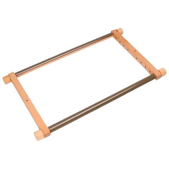 Adjustable Embroidery Frame, Natural Beech Wood Cross Stitch Tapestry Needlepoint Holder